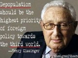 Lo spopolamento dovrebbe essere la massima priorità della politica estera verso il terzo mondo - Henry Kissinger